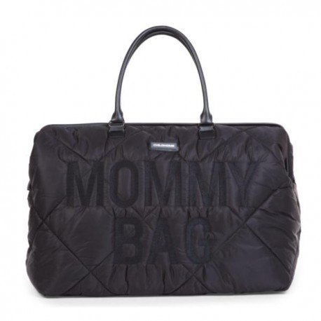 Childhome torba mommy bag pikowana czarna