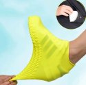 Ochraniacze na buty wodoodporne kalosze S żółte