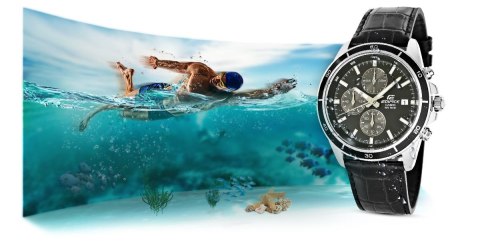 Zegarek Męski CASIO EDIFICE EFR-526L-1AVUEF 10 BAR Zegarek Męski CASIO EDIFICE EFR-526L-1AVUEF 10 BAR