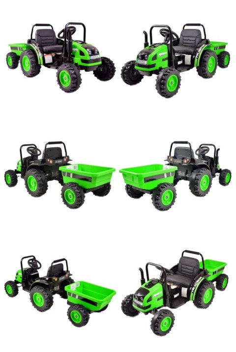 MEGA TRAKTOR Z PRZYCZEPĄ. MIĘKKIE SIEDZENIE, PILOT, RADIO FM/HL388 MEGA TRAKTOR Z PRZYCZEPĄ. MIĘKKIE SIEDZENIE, PILOT, RADIO FM/HL388