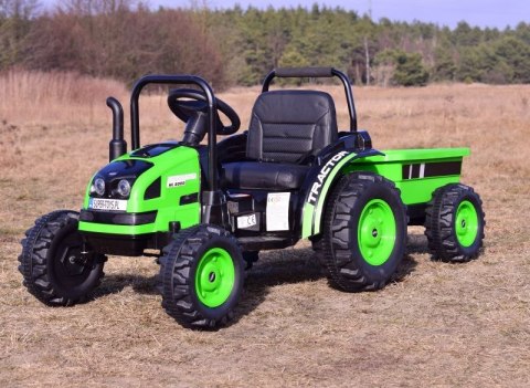 MEGA TRAKTOR Z PRZYCZEPĄ. MIĘKKIE SIEDZENIE, PILOT, RADIO FM/HL388 MEGA TRAKTOR Z PRZYCZEPĄ. MIĘKKIE SIEDZENIE, PILOT, RADIO FM/HL388