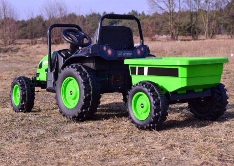 MEGA TRAKTOR Z PRZYCZEPĄ. MIĘKKIE SIEDZENIE, PILOT, RADIO FM/HL388 MEGA TRAKTOR Z PRZYCZEPĄ. MIĘKKIE SIEDZENIE, PILOT, RADIO FM/HL388