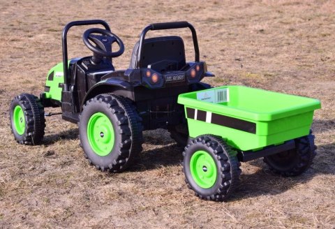 MEGA TRAKTOR Z PRZYCZEPĄ. MIĘKKIE SIEDZENIE, PILOT, RADIO FM/HL388 MEGA TRAKTOR Z PRZYCZEPĄ. MIĘKKIE SIEDZENIE, PILOT, RADIO FM/HL388