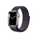 Crong Nylon - Pasek sportowy do Apple Watch 38/40 mm (Midnight Blue)