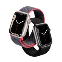 Crong Nylon - Pasek sportowy do Apple Watch 42/44 mm (Electric Pink)