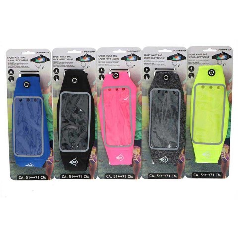 Dunlop - Pasek sportowy na smartfona elektronike 51-71 cm (szary) Dunlop - Pasek sportowy na smartfona elektronike 51-71 cm (szary)