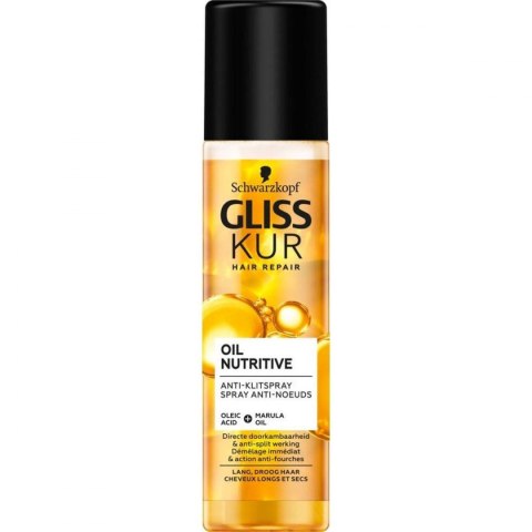 Gliss Kur Oil Nutritive Ekspresowa Odzywka do Włosów 200 ml