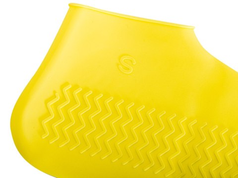 Ochraniacze na buty wodoodporne kalosze S żółte Ochraniacze na buty wodoodporne kalosze S żółte