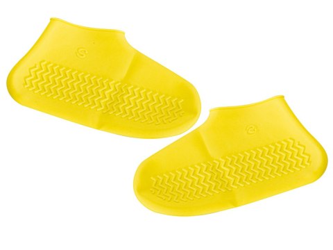 Ochraniacze na buty wodoodporne kalosze S żółte Ochraniacze na buty wodoodporne kalosze S żółte