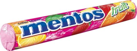 Mentos Fruit Cukierki do Żucia Owocowe 38 g