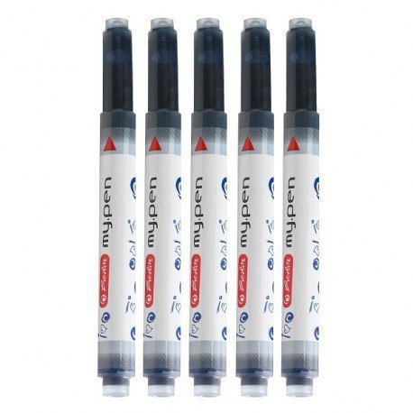 Naboje do pióra my.pen x5 szt niebieski Naboje do pióra my.pen x5 szt niebieski