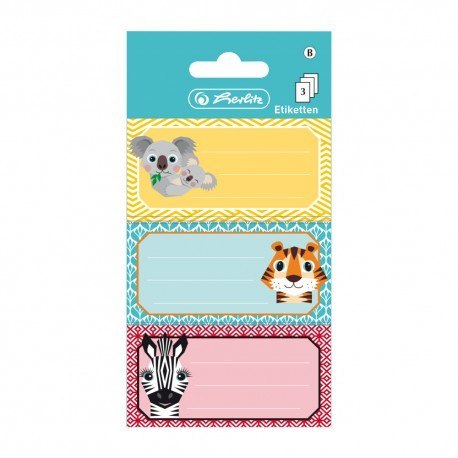 Naklejki na zeszyty/książki szkolne cute animals Naklejki na zeszyty/książki szkolne cute animals