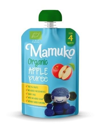 MAMUKO Puree owocowe BIO jabłko