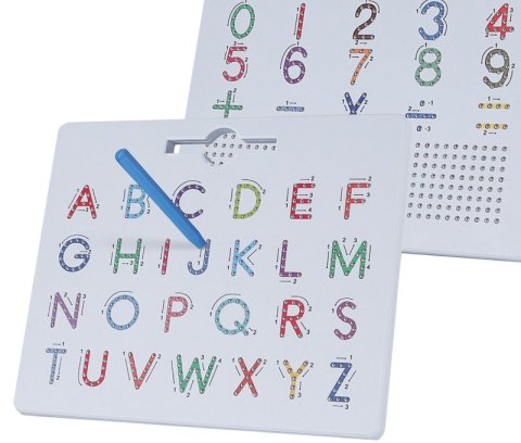 Dwustronna tablica magnetyczna MagPad Litery i Cyfry Dwustronna tablica magnetyczna MagPad Litery i Cyfry