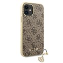 Guess 4G Charms Collection - Etui iPhone 11 (brązowy)