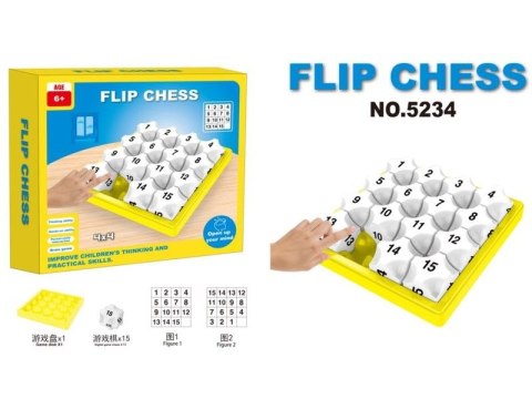 Gra Logiczna Edukacyjna Układanka Liczbowa Karty FLIP CHESS Gra Logiczna Edukacyjna Układanka Liczbowa Karty FLIP CHESS