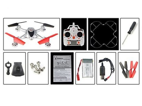 Quadocopter Dron MJX X300C KAMERA FPV Obrót 3D Quadocopter Dron MJX X300C KAMERA FPV Obrót 3D