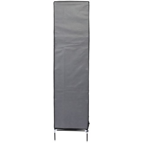 Garderoba szafa tekstylna 127x45x172 cm ciemnoszara Garderoba szafa tekstylna 127x45x172 cm ciemnoszara