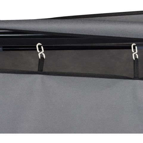 Garderoba szafa tekstylna 168x45x172 cm ciemnoszara Garderoba szafa tekstylna 168x45x172 cm ciemnoszara