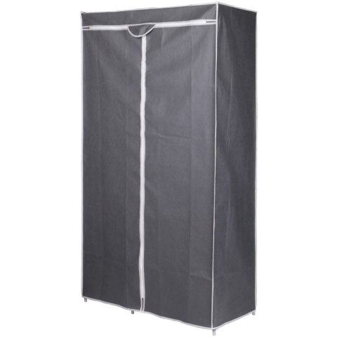 Szafa tekstylna garderoba 90x45x170cm ciemno-szara 8811 Szafa tekstylna garderoba 90x45x170cm ciemno-szara 8811