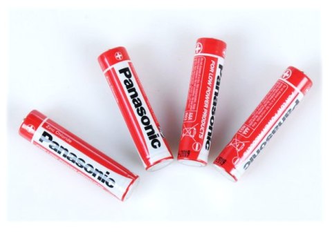 Bateria Cynkowo-Węglowa Panasonic 1,5V R03 AAA - Blister 4 szt. Bateria Cynkowo-Węglowa Panasonic 1,5V R03 AAA - Blister 4 szt.