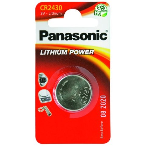 Bateria Litowa Panasonic CR2430 3V Bateria Litowa Panasonic CR2430 3V