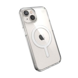 Speck Presidio Perfect-Clear + MagSafe - Etui iPhone 14 z powłoką MICROBAN (Clear)