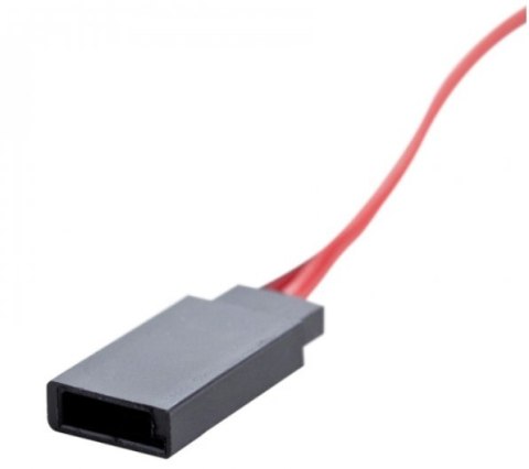 Adapter Gniazdo Deans - Gniazdo serwa Futaba - kabel 10cm - MSP Adapter Gniazdo Deans - Gniazdo serwa Futaba - kabel 10cm - MSP