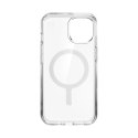 Speck Presidio Perfect-Clear + MagSafe - Etui iPhone 14 z powłoką MICROBAN (Clear)