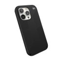 Speck Presidio2 Grip - Etui iPhone 14 Pro z powłoką MICROBAN (Black / Black / White)