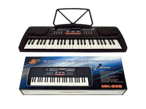 Keyboard Organy 54 Klawisze Zasilacz Mikrofon MK-632 Keyboard Organy 54 Klawisze Zasilacz Mikrofon MK-632