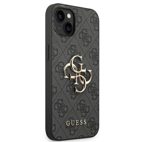 Guess 4G Big Metal Logo - Etui iPhone 14 Plus (szary) Guess 4G Big Metal Logo - Etui iPhone 14 Plus (szary)
