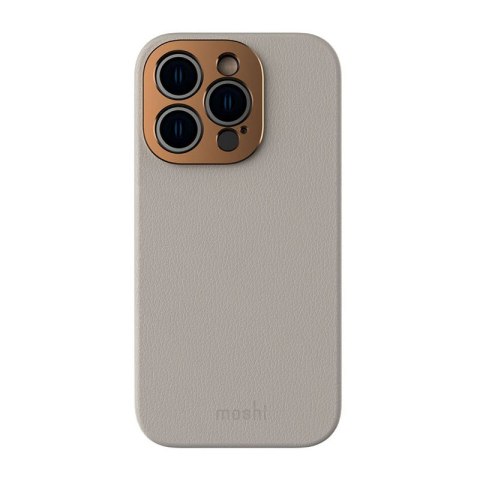 Moshi Napa Slim MagSafe - Skórzane etui iPhone 14 Pro Max (Serene Gray) Moshi Napa Slim MagSafe - Skórzane etui iPhone 14 Pro Max (Serene Gray)