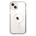 Speck Presidio Perfect-Clear + MagSafe - Etui iPhone 14 Plus z powłoką MICROBAN (Clear)