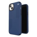 Speck Presidio2 Grip - Etui iPhone 14 Plus z powłoką MICROBAN (Coastal Blue / Black / White)