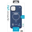 Speck Presidio2 Grip + MagSafe - Etui iPhone 14 Plus z powłoką MICROBAN (Coastal Blue / Black / White)