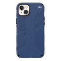 Speck Presidio2 Grip + MagSafe - Etui iPhone 14 Plus z powłoką MICROBAN (Coastal Blue / Black / White)