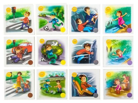 Gra edukacyjna Niebezpieczeństwo w plenerze GR0306 Gra edukacyjna Niebezpieczeństwo w plenerze GR0306