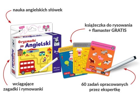 Kapitan nauka. Gryzmołki ANGIELSKI KS0658 Kapitan nauka. Gryzmołki ANGIELSKI KS0658