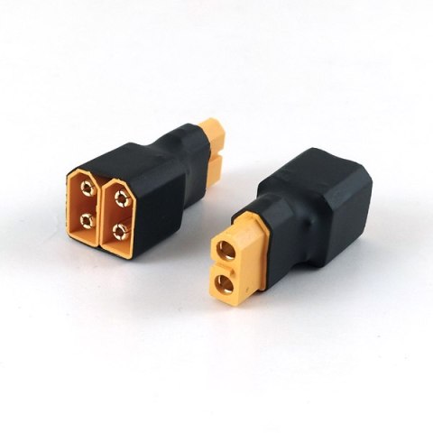 MSP Adapter - rozdzielacz XT-60 (wtyk) - 2x XT-60 (gniazdo), scalony MSP Adapter - rozdzielacz XT-60 (wtyk) - 2x XT-60 (gniazdo), scalony
