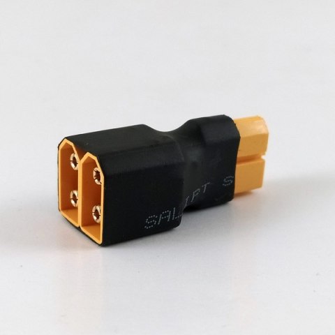 MSP Adapter - rozdzielacz XT-60 (wtyk) - 2x XT-60 (gniazdo), scalony MSP Adapter - rozdzielacz XT-60 (wtyk) - 2x XT-60 (gniazdo), scalony