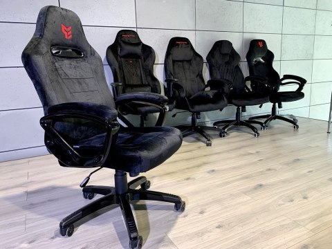 Fotel obrotowy do biurka HELLCAT ALCANTARA Fotel obrotowy do biurka HELLCAT ALCANTARA