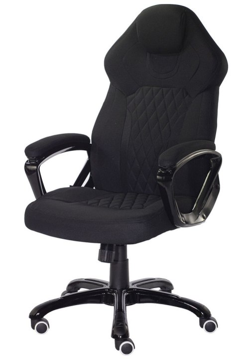 Fotel obrotowy do biurka SPIDER BLACK FABRIC Fotel obrotowy do biurka SPIDER BLACK FABRIC