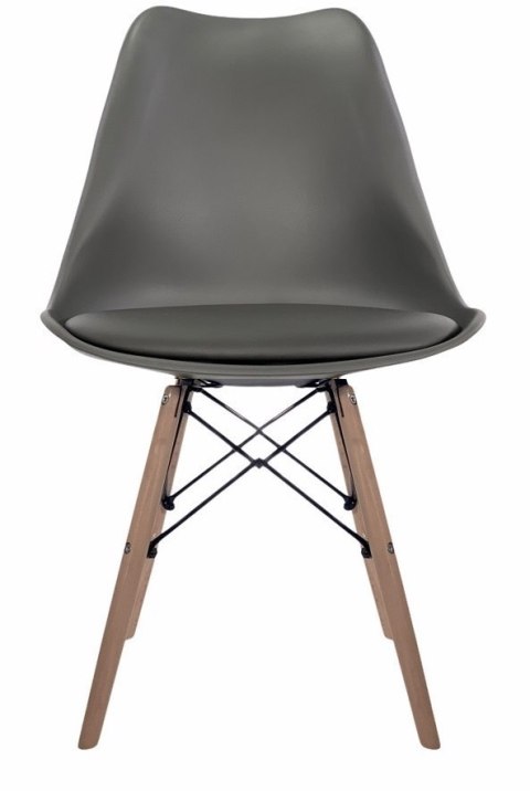 Krzesło TOSCANA DARK GREY PU Krzesło TOSCANA DARK GREY PU