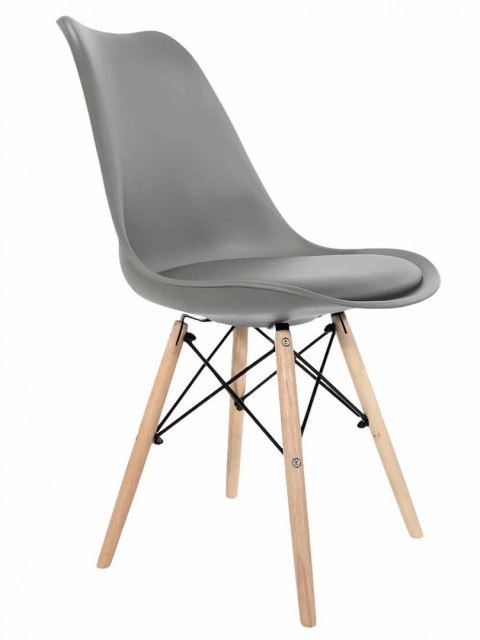 Krzesło TOSCANA LIGHT GREY PU Krzesło TOSCANA LIGHT GREY PU