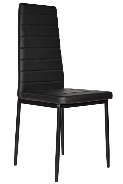 Krzesło VALVA PU BLACK Krzesło VALVA PU BLACK