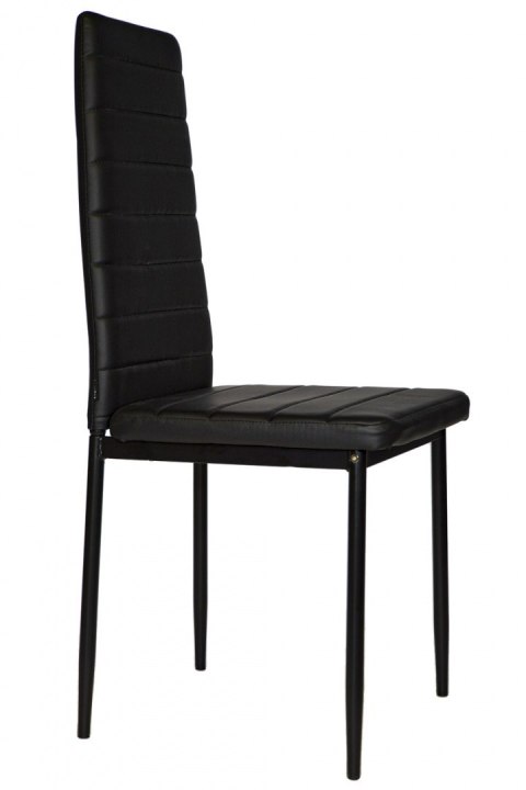 Krzesło VALVA PU BLACK Krzesło VALVA PU BLACK
