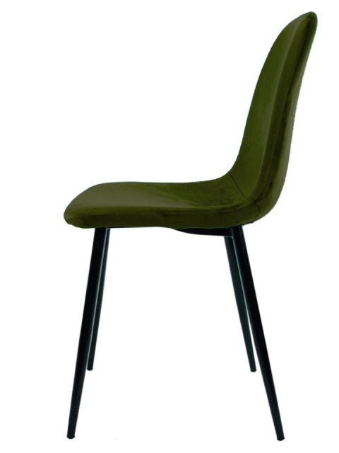 Krzesło tapicerowane GIULIA VELVET KHAKI Krzesło tapicerowane GIULIA VELVET KHAKI