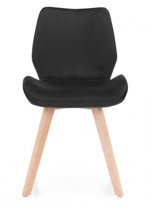 Krzesło tapicerowane SOPHIA VELVET BLACK Krzesło tapicerowane SOPHIA VELVET BLACK