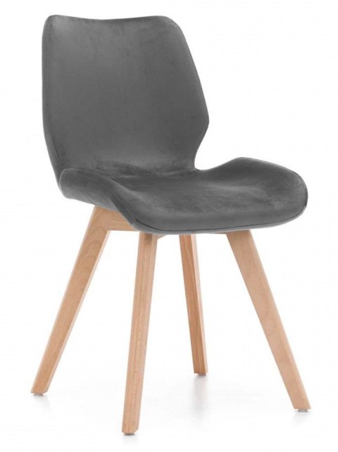 Krzesło tapicerowane SOPHIA VELVET GREY Krzesło tapicerowane SOPHIA VELVET GREY